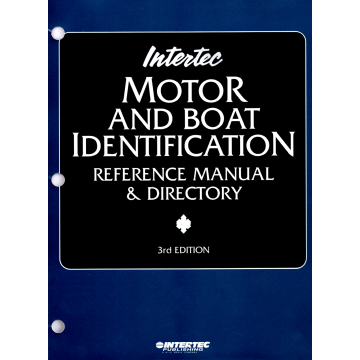 Motor & Boat Identification (21-96) Reference & Directory Manual Clymer