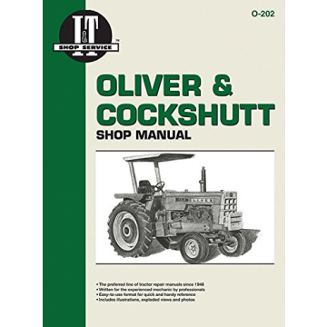 Oliver & Cockshutt 1550-1950 T / 1550 - 2255 / G550 - G1355 Repair Manual Clymer