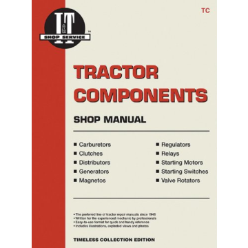 Tractor Components Repair Manual Clymer Wartungsanleitung