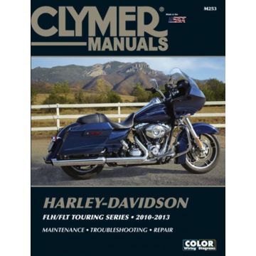 Harley-Davidson FLH FLT Touring Series (2010-2013) Repair Manual Clymer Reparaturanleitung