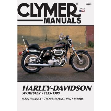 Harley Davidson Sportster (1959-1985) Clymer Service Manual Reparaturanleitung