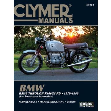 BMW R 50/5 bis R 100 GS PD (70-96) Clymer Repair Manual Reparaturanleitung