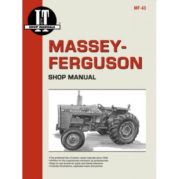 Massey Ferguson MF 255 / MF265 / MF270 / MF275 / MF290 Repair Manual Clymer
