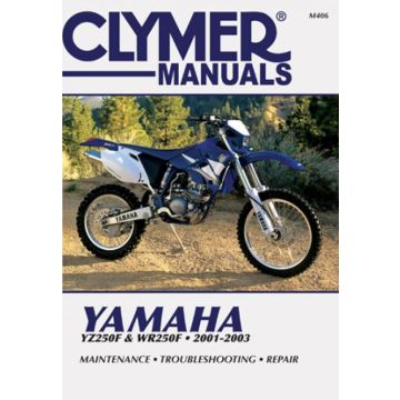 Yamaha YZ250F & WR250F (01-03) Clymer Owners Service & Repair Manual 