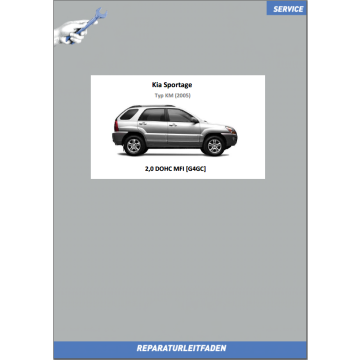KIA Sportage KM (2005) Werkstatthandbuch 2.0 Liter DOHC VVT MFI 