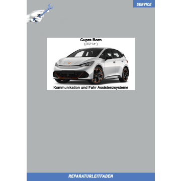 Cupra Born (2021 ➤) Reparaturleitfaden Kommunikation und Assistenzsysteme