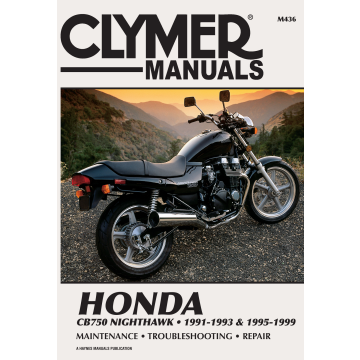 Honda CB750 Nighthawk (91-93 /95-99) Repair Manual Clymer Reparaturanleitung