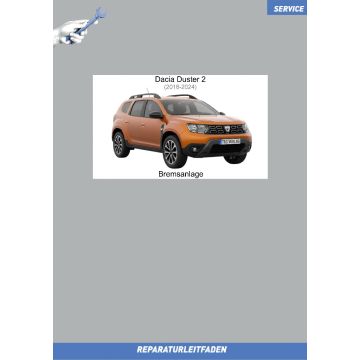 Dacia Duster 2 (2018-2024) Reparaturleitfaden Bremsanlage