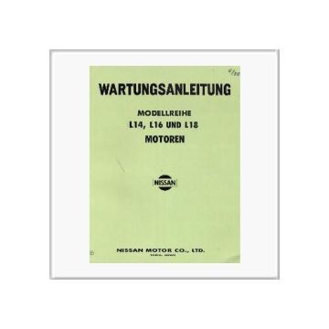 Datsun L14/16/18 Motoren - Werkstatthandbuch