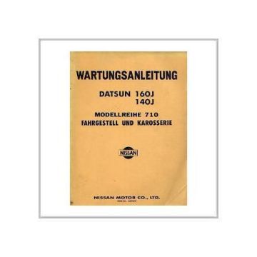 Datsun Violet 140 J 160 J (73-77) Werkstatthandbuch