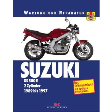 Suzuki GS 500 E (89-97) - Reparaturanleitung Schrauberbuch