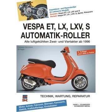 Vespa ET, LX, LXV, S Automatik-Roller (ab 1996) - Reparaturanleitung