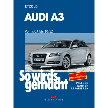 Audi A3 8P (03-12) Reparaturanleitung So wird`s gemacht