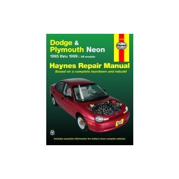 Dodge and Plymouth Neon (95 - 99) - Repair Manual Haynes (Reparaturanleitung)