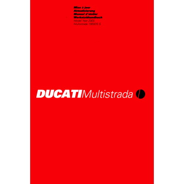 Ducati Multistrada 1000DS S (2005) Werkstatthandbuch Aktualisierung