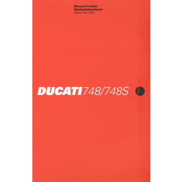 Ducati 748 748S (2000) Werkstatthandbuch / Manuel d'atelier