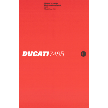 Ducati 748R (2001) - Werkstatthandbuch / Manuel d'atelier