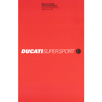 Ducati Supersport 750/750 Sport (2001) - Werkstatthandbuch/Manuel d'atelier