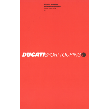 Ducati Sporttouring St3 (2004) - Werkstatthandbuch/Manuel d'atelier
