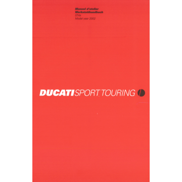 Ducati Sporttouring ST4s (2002) - Werkstatthandbuch/Manuel d'atelier