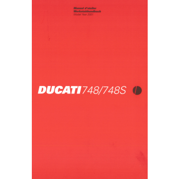 Ducati 748 748S (2001) - Werkstatthandbuch/Manuel d'atelier