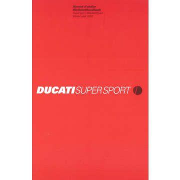 Ducati Supersport 900 900 Sport (2002) - Werkstatthandbuch/Manuel d'atelier