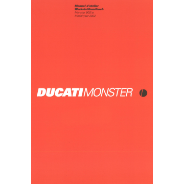 Ducati Monster 900i.e. (2002) - Werkstatthandbuch / Manuel d'ateliere