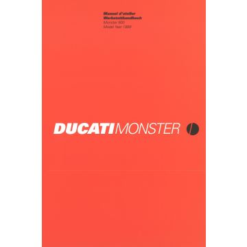 Ducati Monster 900 (1999) Werkstatthandbuch / Manuel d'atelier