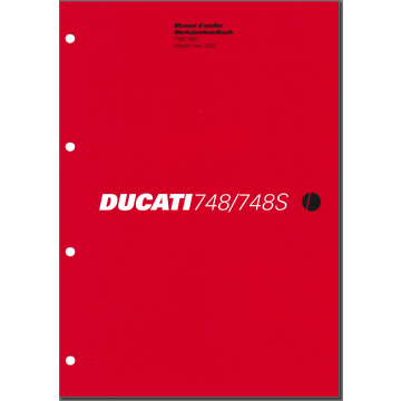 Ducati 748 / 748S (2002) - Werkstatthandbuch / Manuel d'ateliere