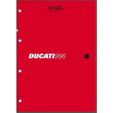 Ducati 996 (1999) - Werkstatthandbuch / Manuel d'ateliere