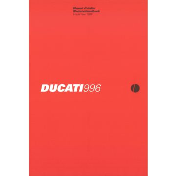 Ducati 996 (1999) Werkstatthandbuch / Manuel d'atelier