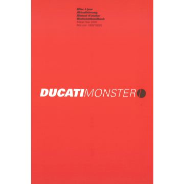 Ducati Monster 1000 / 1000s (2005) Aktualisierung Werkstatthandbuch / Mise à jour Manuel d'atelier