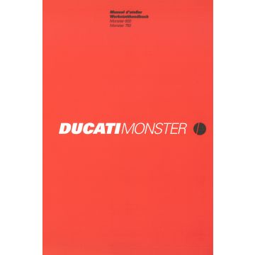 Ducati Monster 600 750 (1993-2002) Werkstatthandbuch / Manuel d'atelier