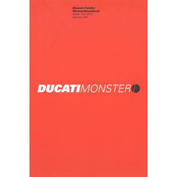Ducati Monster 800 (2003) Werkstatthandbuch / Manuel d'atelier