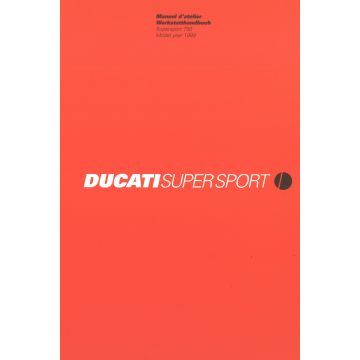 Ducati Supersport 750 (1999) Werkstatthandbuch / Manuel d'atelier