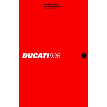 Ducati 996 (2000) - Werkstatthandbuch / Manuel d'ateliere