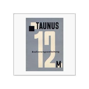 Ford Taunus 12 M (60>) - Betriebsanleitung