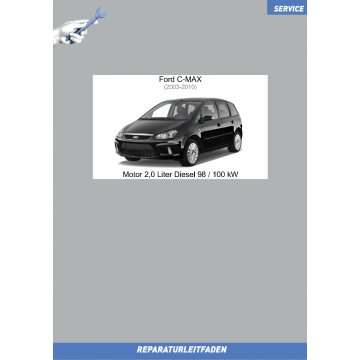 Ford C-Max (2003-2010) Reparaturleitfaden Motor 2,0 Liter Diesel 98/100 kW