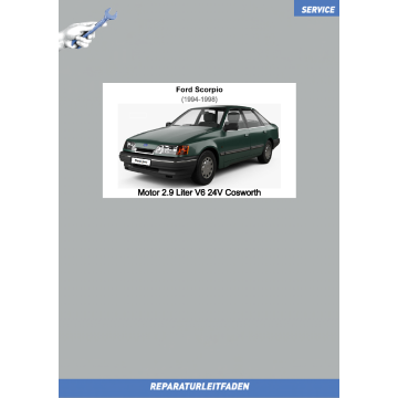 Ford Scorpio (1994-1998) Werkstatthandbuch Motor 2.9 Liter V6 24V Cosworth