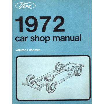 Ford (1972) Car Shop Manual volum I chassis