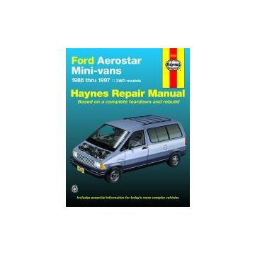 Ford Aerostar Mini-vans (86 - 97) - Repair Manual Haynes (Reparaturanleitung)