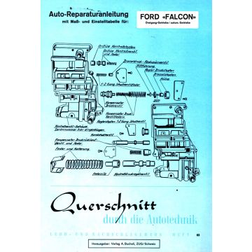  Ford Falcon Dreigang-/Automatik-Getriebe (59-66) Bucheli Reparaturleitfaden