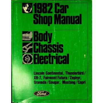 Ford Lincoln Continental / Thunderbird (1982) Shop Manual