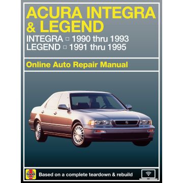 Acura Integra / Legend (90-95) - Repair Manual Haynes ( Reparaturanleitung )
