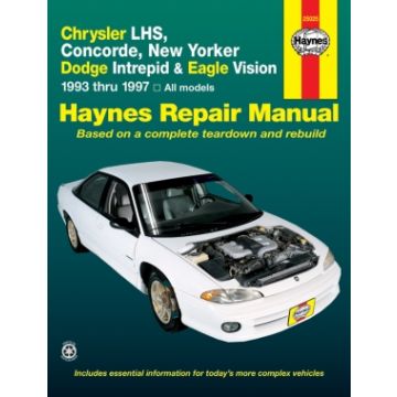 Chrysler New Yorker Concorde Dodge Intrepid Eagle (1993-1997) Repair Manual