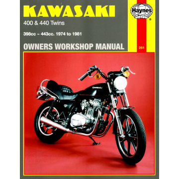 Kawasaki 400 440 Twins (1974-1981) Repair Manual Haynes Reparaturanleitung