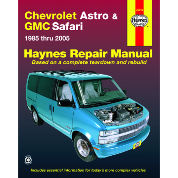 Chevrolet Astro GMC (1985-2005) Repair Manual Haynes Reparaturanleitung