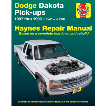 Dodge Dakota Pick-ups (1987-1996) Repair Manual Haynes Reparaturanleitung