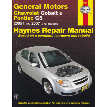 General Motors Chevrolet HHR (05-07) Repair Manual Haynes Reparaturanleitung