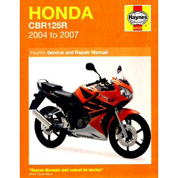 Honda CBR125R (04-07) Repair Manual Haynes